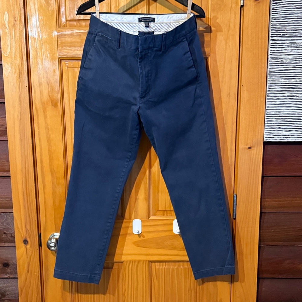 Men's Banana Republic Navy Blue Pants
